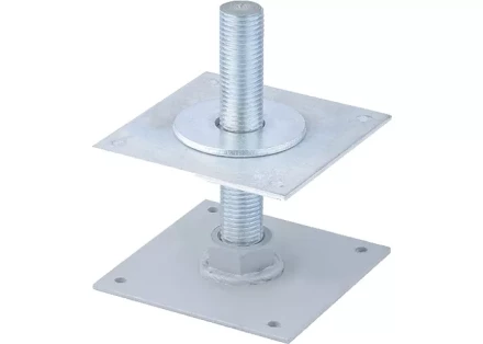 Анкер регулируемый по высоте ARH 120 - 24 цинк СИБРТЕХ 46563 купить в Губкинске