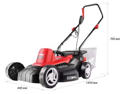 Газонокосилка электрическая ЗГКЭ-38-1600 серия МАСТЕР купить в Губкинске