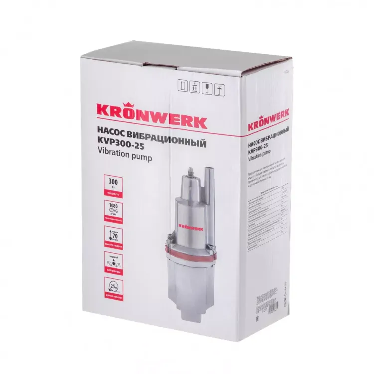 Вибрационный насос Kronwerk KVP300-25 97237 купить в Губкинске
