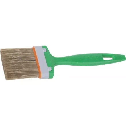 Кисть плоская ЗУБР &quot;ЛАЗУРЬ-СТАНДАРТ&quot;, смешанная щетина, пластмассовая ручка, 3&quot;/75мм 01017-075 купить в Губкинске