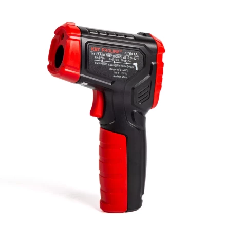 Лазерный бесконтактный цифровой пирометр КВТ KT 641А до 400°C (87244) купить в Губкинске