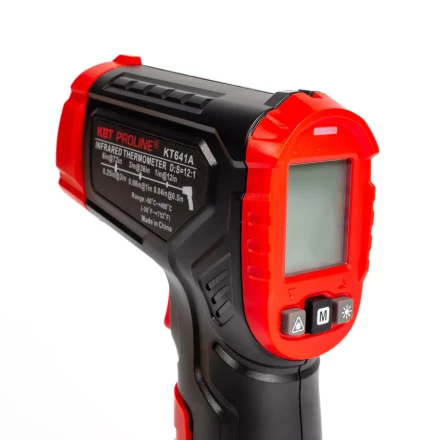 Лазерный бесконтактный цифровой пирометр КВТ KT 641А до 400°C (87244) купить в Губкинске