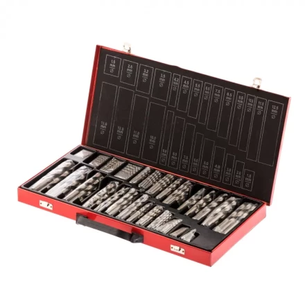 Набор сверл по металлу 1-13 мм 230 шт. HSS в металлическом кейсе Matrix 723230 купить в Губкинске
