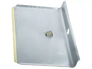 Лопата тротуарная 500х 400х 1,5 мм без черенка алюминиевая метал. окантовка  СИБРТЕХ Россия 61542 купить в Губкинске