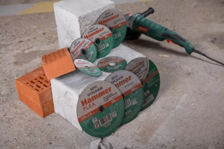 Круг зачистной HAMMER 180х6х22мм 14А купить в Губкинске