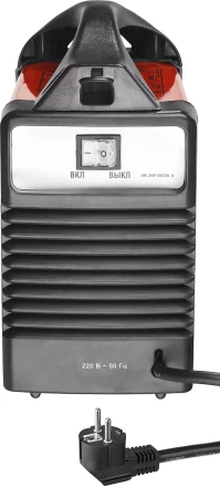 Инвертор ЗУБР сварочный, электр. 1,6-3,2 мм, А20-140, 1*220В ЗАС-140 купить в Губкинске