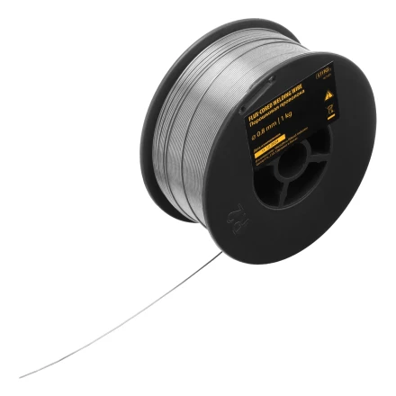 Порошковая проволока Е71TGS, диам. 0,8 мм, 1 кг, диам. катушки D100// Denzel 97545 купить в Губкинске