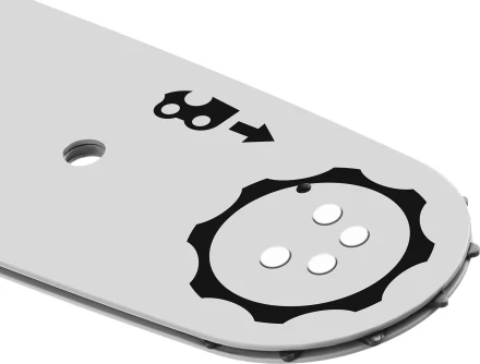 ЗУБР тип 5, шаг 0.325, паз 1.5 мм, 40 см, шина для бензопил (70205-40) купить в Губкинске