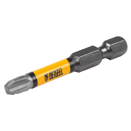 Бита IMPACT, PH3x50 мм, лазерная обработка шлица, сталь S2, 10 шт., Е 6,3 Denzel 11690 купить в Губкинске