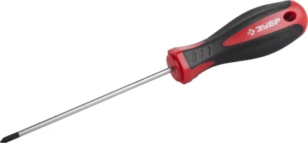 Отвертка ЗУБР &quot;МАСТЕР&quot;, Cr-v, эргономичная двухкомпонентная рукоятка, PH0x100мм 25062-0-100_z03 купить в Губкинске