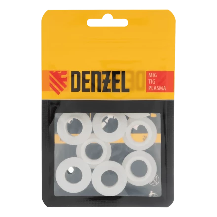 Кольцо газовой линзы Denzel 93660 для TIG горелки тип 26, 10 шт купить в Губкинске