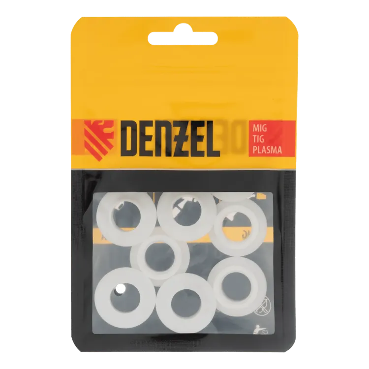 Кольцо газовой линзы Denzel 93660 для TIG горелки тип 26, 10 шт купить в Губкинске