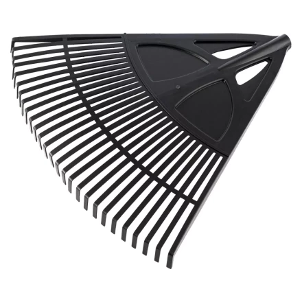 Грабли веерные пластиковые Сибртех, 620 мм, 27 плоских зубьев, без черенка, Россия, 61715 купить в Губкинске