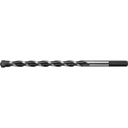 Сверло ЗУБР "СУПЕР-6" по бетону ударное, шестигранный хвостовик, 10x200мм 2916-200-10 купить в Губкинске