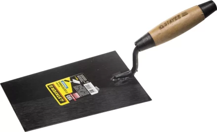 Кельма отделочника STAYER с деревянной усиленной ручкой КО 0821-1 купить в Губкинске