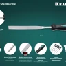 Набор надфилей KRAFTOOL 16030-6 купить в Губкинске