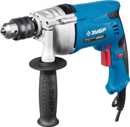 Дрель ударная + кейс ЗДУ-850 ЭРМКМ2 серия ПРОФЕССИОНАЛ купить в Губкинске