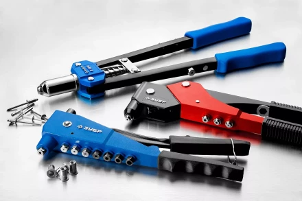 Двуручные усиленные заклепочники ЗУБР Т-64 серия ПРОФЕССИОНАЛ купить в Губкинске