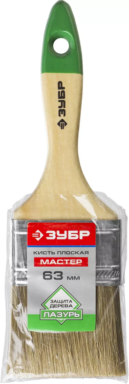 Кисти плоские ЛАЗУРЬ серия МАСТЕР купить в Губкинске