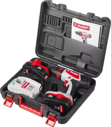 Дрель-шуруповерт 2 АКБ ЗДА-18-2 КИН серия МАСТЕР купить в Губкинске