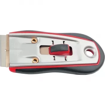 Скребок, выдвижное лезвие, обрезиненный корпус из нержавеющей стали 3 запас.  лезвия MATRIX 90506 купить в Губкинске