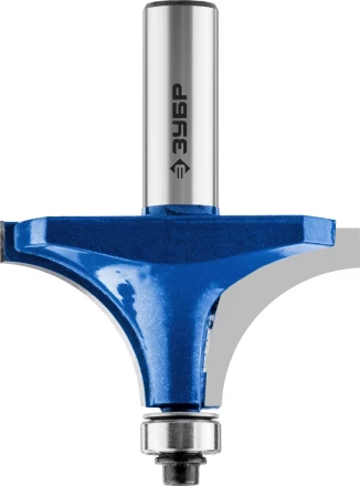 ЗУБР 57.1 x 29 мм, радиус 22 мм, фреза кромочная калевочная №1, Профессионал (28701-57.1) купить в Губкинске