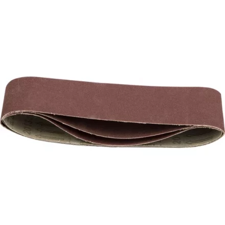 Лента STAYER &quot;MASTER&quot; шлифовальная универсальная бесконечная на тканевой основе, для ЛШМ, P180, 75х533мм, 3шт 35442-180 купить в Губкинске