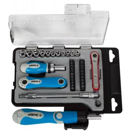 Набор ЗУБР Слесарно-монтажный инструмент &quot;ЭКСПЕРТ&quot;,отвертки реверс., насадки, исбус.ключи, в пласт.боксе, 37 пред. 25291-H37 купить в Губкинске