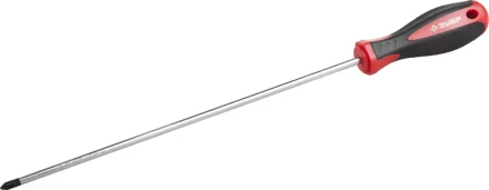 Отвертка ЗУБР &quot;МАСТЕР&quot;, Cr-v, эргономичная двухкомпонентная рукоятка, PH1x250мм 25062-1-250_z02 купить в Губкинске