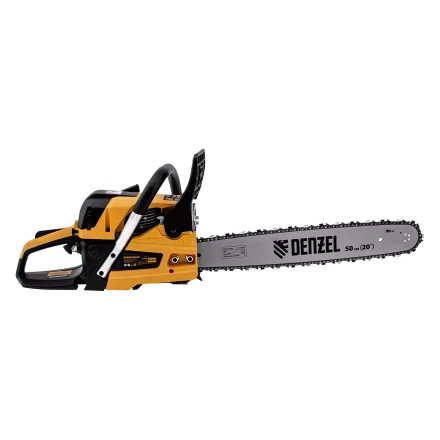 Пила цепная бензиновая Denzel DS-5820, шина 50 см, 58 см3, 3.6 л.с, шаг 0,325, паз 1,5 мм, 76 звеньев 95238 купить в Губкинске