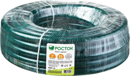 Шланг РОСТОК КЛАССИК поливочный, 8 атм., армированный, 3-х слойный, 1&quot;х25м 40308-1-25 купить в Губкинске