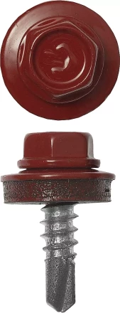 Саморезы ЗУБР &quot;ПРОФЕССИОНАЛ&quot; окраш., RAL 3003 рубин.-красн., для крепл. кров. матер. к металл. констр., 5.5x25мм, 420шт 4-300315-55-025-3003 купить в Губкинске