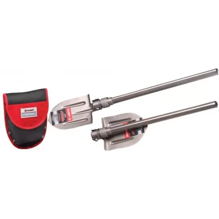 Лопата ЗУБР титановая походная, складная, в чехле 4-39477 купить в Губкинске