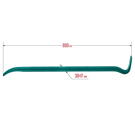 Лом-гвоздодер 21900-90 купить в Губкинске