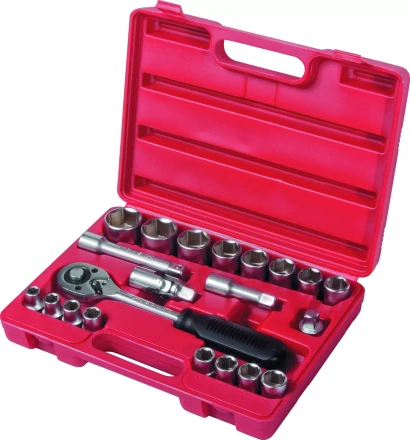 Набор слесарно-монтажный с квадратом 1/2&quot;, 21 предм  MATRIX MASTER 13521 купить в Губкинске