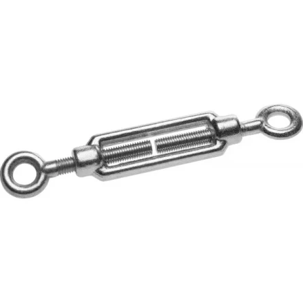 Талреп ЗУБР &quot;ПРОФЕССИОНАЛ&quot; DIN 1480, кольцо-кольцо, оцинкованный, кованая натяжная муфта, М16, 2 шт 4-304375-16 купить в Губкинске