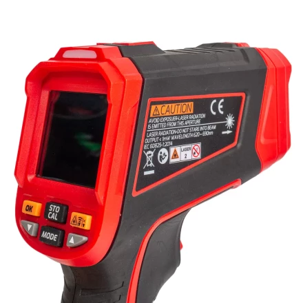 Лазерный бесконтактный цифровой пирометр КВТ KT 655 до 1380°C (87247) купить в Губкинске