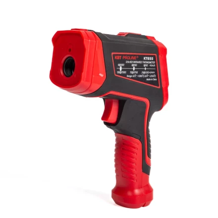 Лазерный бесконтактный цифровой пирометр КВТ KT 655 до 1380°C (87247) купить в Губкинске