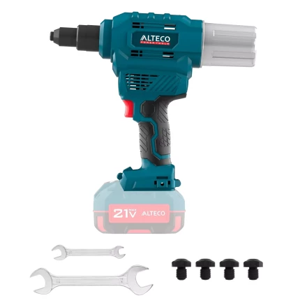 Бесщеточный аккумуляторный заклепочник ALTECO CRG 20-6 Li BL Solo (без АКБ И ЗУ) 68803 купить в Губкинске