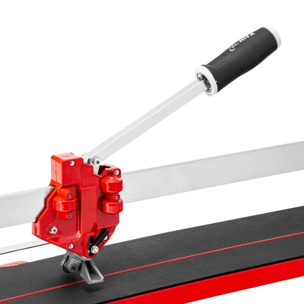 Плиткорез ручной монорельсовый 600 х 14 мм, ходовая каретка,9/4 рег.подшипников,литая станина// MTX 87591 купить в Губкинске