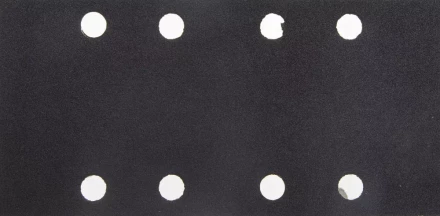 Лист шлиф. универсал. URAGAN &quot;Оптимален для твердых пород дерева&quot; 8 отверстий по линии, для ПШМ, P120, 80х166мм, 10шт 907-22101-120-10 купить в Губкинске