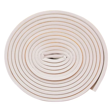 Уплотнитель резиновый, 24 м, профиль &quot;P&quot;, белый Сибртех 88901 купить в Губкинске