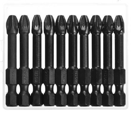 ЗУБР PZ3, 10 шт, 50 мм, ударные биты, Профессионал (26023-3-50-S10) купить в Губкинске