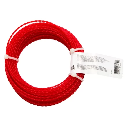 Леска для триммера овальная витая, 2.0 мм х 15 м, Россия Сибртех 961365 купить в Губкинске