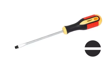 Отвертка шлиц. 1,2х8,0х150мм,трехкомп рук. 19617 купить в Губкинске