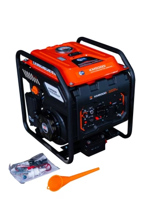 Генератор бензиновый инверторный TOR KM5000i 5,0 кВт 220В 25 л с электростартером 1025976 купить в Губкинске