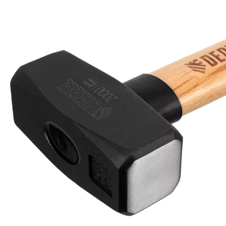 Кувалда, 2000 г Denzel, кованая головка, буковая рукоятка 11021 купить в Губкинске