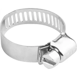 Хомуты ЗУБР "ЭКСПЕРТ", оцинкованные, просечная лента 12 мм, 32-51 мм, 100 шт 37805-032-51-100