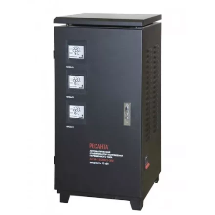 Стабилизатор трехфазный РЕСАНТА АСН-15000/3-ЭМ купить в Губкинске