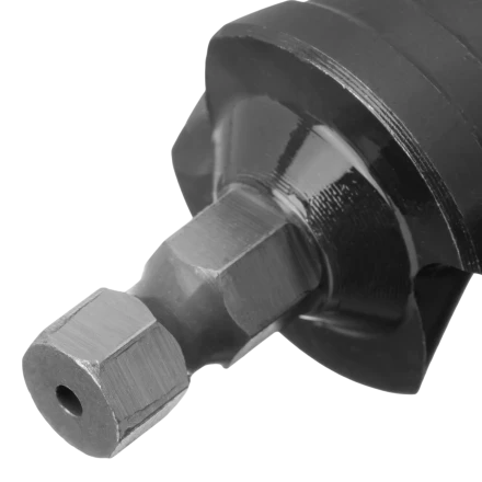 Сверло ступенчатое Denzel 723606, 4-6-8-10-12-14-16-18-20-22-24-26-28-30-32 мм, Р6М5, 6-гр. хвостовик купить в Губкинске